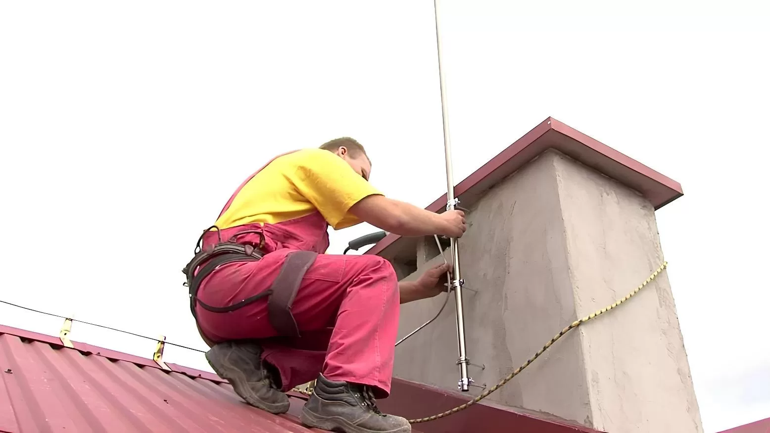 Установка молниезащиты на высотных зданиях